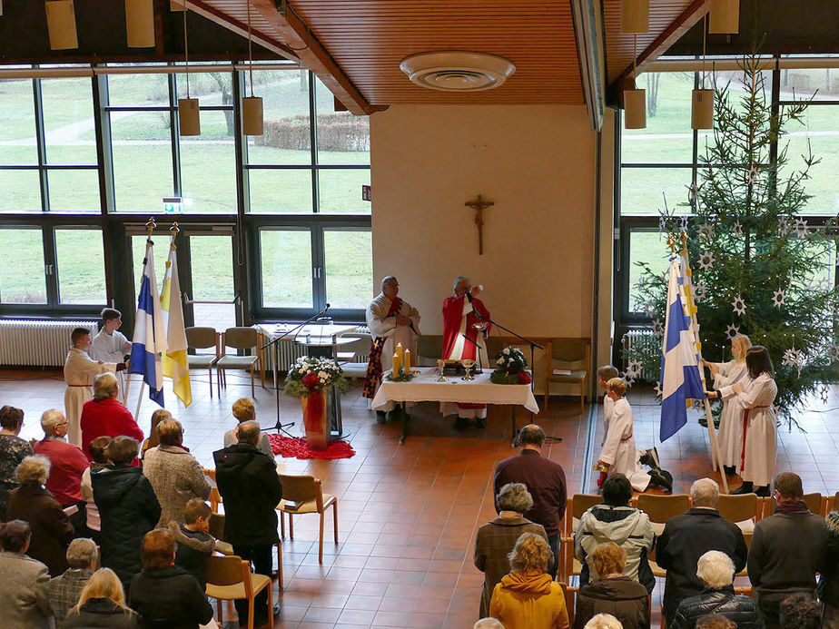 2. Weihnachtstag Heilige Messe im Haus des Gastes (Foto: Karl-Franz Thiede)